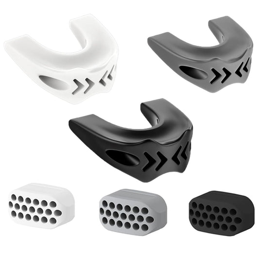 Jaw Trainer - Jawline Exerciser for Men & Women | 3 Resistance Levels for Beginner, Intermediate & Advanced Users