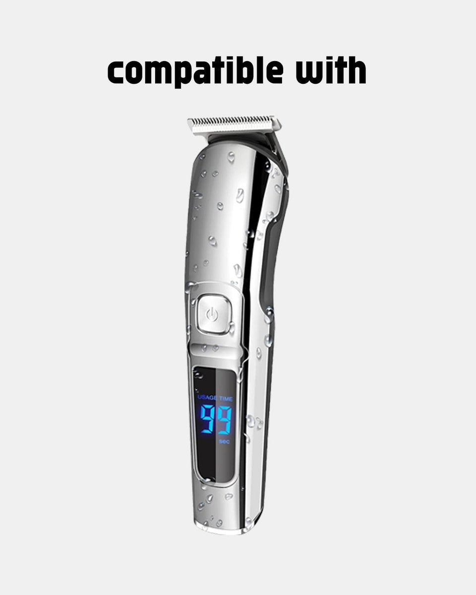 Uijino Ufree U-1176 Charger for Beard Trimmer – Replacement Power Cord with Cleaning Brush - görsel 3