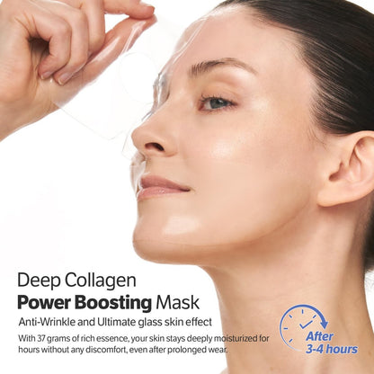 SUNGBOON EDITOR Rejuvenating Combo/Deep Collagen Boost Set – Face Mask & Serum for Hydrating, Firm-Looking Skin | Korean Skincare Gifts for Women Avelisse