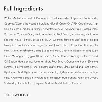 TOSOWOONG Green Caviar Pore Ampoule – 2,500ppm Green Caviar & Niacinamide for Pore Minimizing, Hydrating, Firming & Tightening – Korean Skin Care, 33ml Avelisse