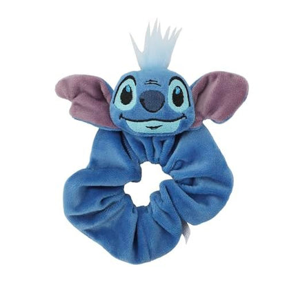 Disney Lilo & Stitch Printed Fabric Hair Scrunchies - 6-Piece Set for Soft, Gentle Hair Ties