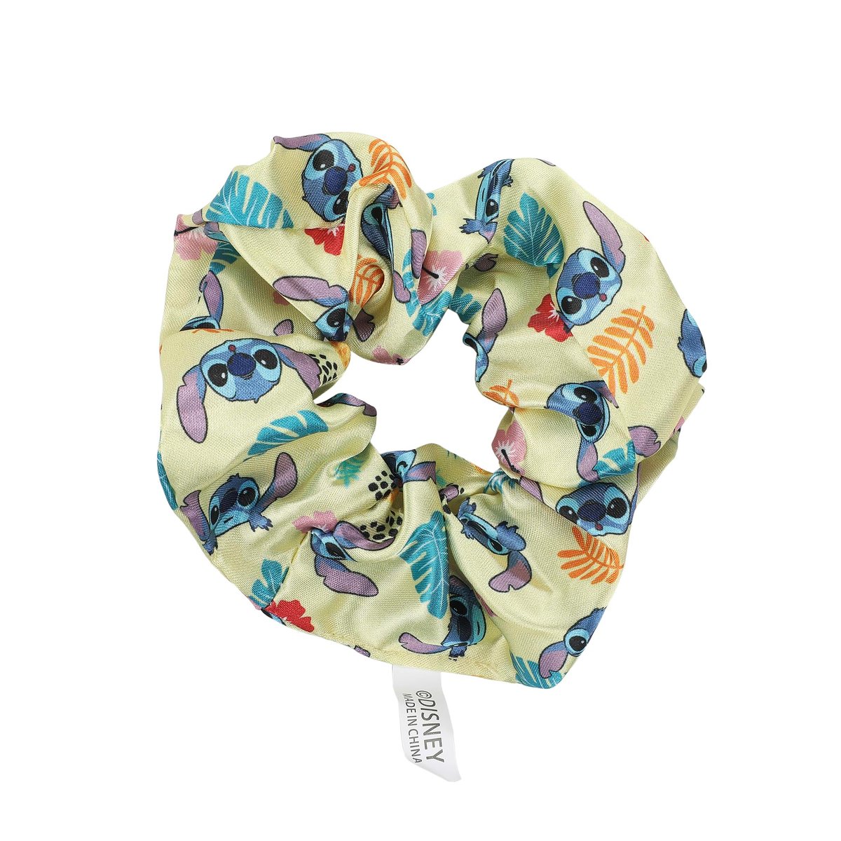 Disney Lilo & Stitch Printed Fabric Hair Scrunchies - 6-Piece Set for Soft, Gentle Hair Ties - görsel 13