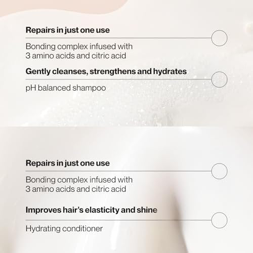 Suave Bonding Infusion Shampoo and Conditioner Set – Restorative Treatment for Dry, Damaged Hair, 12.6 fl oz Each Avelisse