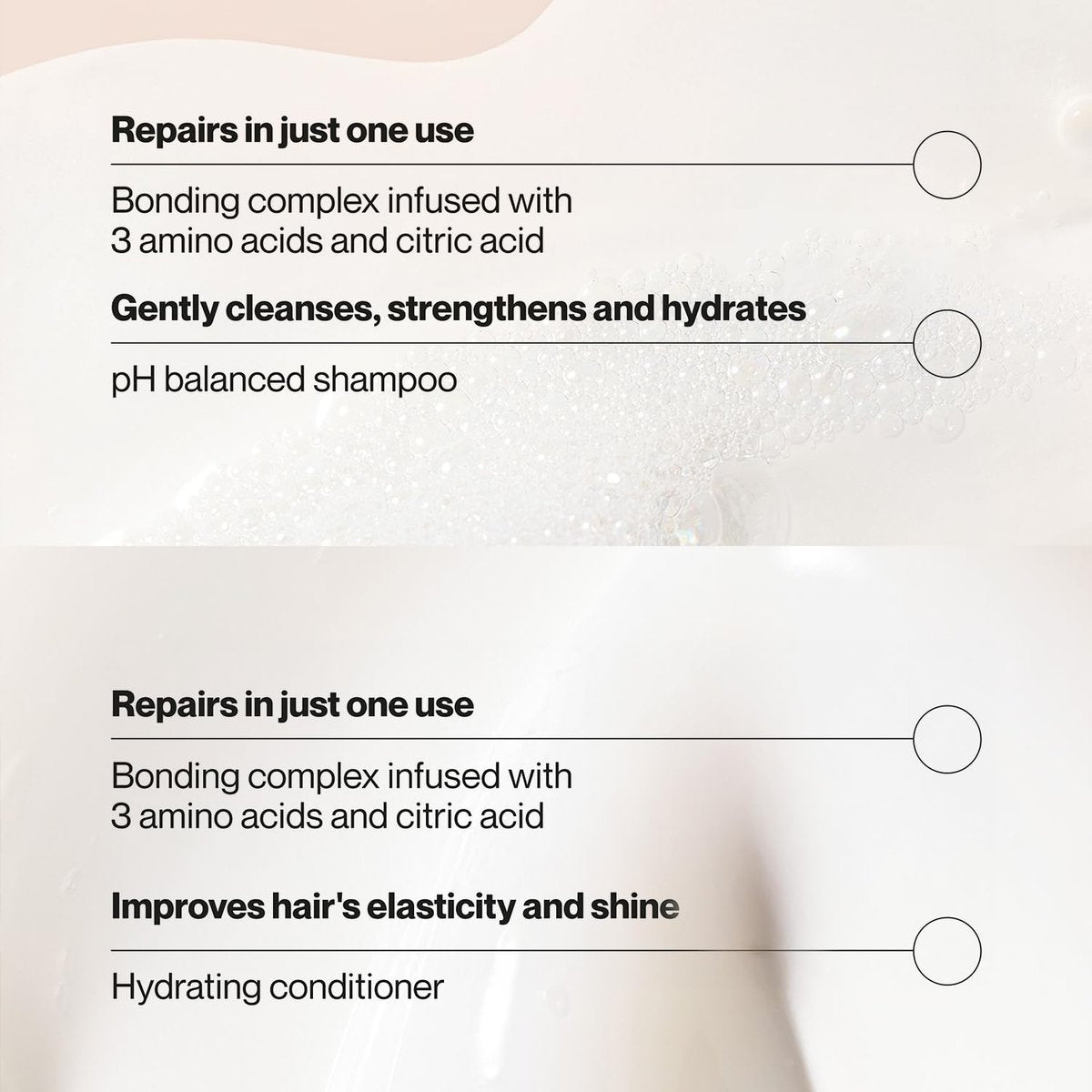 Suave Bonding Infusion Shampoo and Conditioner Set – Restorative Treatment for Dry, Damaged Hair, 12.6 fl oz Each Avelisse