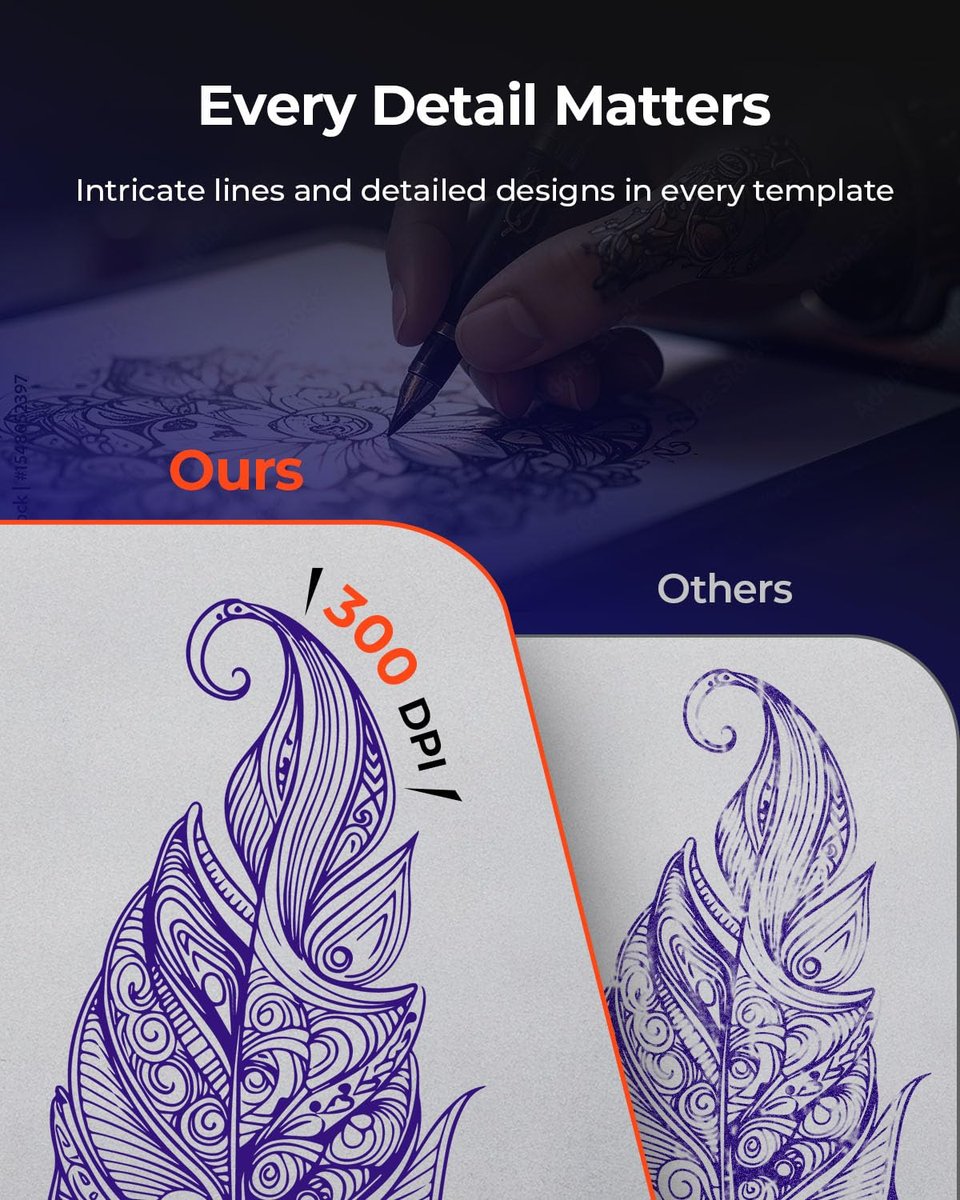MUNBYN Tattoo Stencil Printer ITP06 - 300DPI Wireless Thermal Tattoo Printer with 20 Transfer Papers, Compatible with Smartphone & PC for Tattoo Artists & Beginners Avelisse