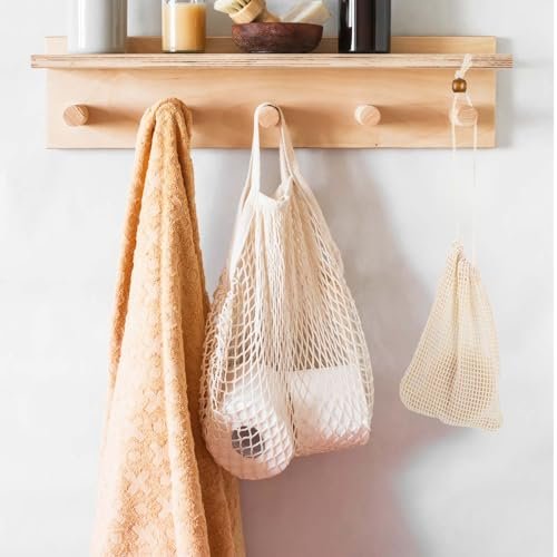cobee 10 Pack Pure Cotton Soap Bag Set – Mesh Exfoliating Soap Saver Pouch for Shower, Foaming & Drying Soap Holder - görsel 6