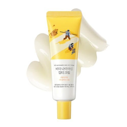 ROUND LAB Vita Niacinamide Dark Spot Cream 1.69 Fl Oz – Tone Clarity Moisturizer with Tranexamic Acid & Vitamin Complex for Dark Spot Care, Uneven Skin Texture & Radiance – Korean Skincare Avelisse