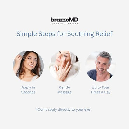 brazzoMD StyeRx Individual Eyelid and Lash Wipes for Stye Relief, Chalazions - Box of 60 Avelisse
