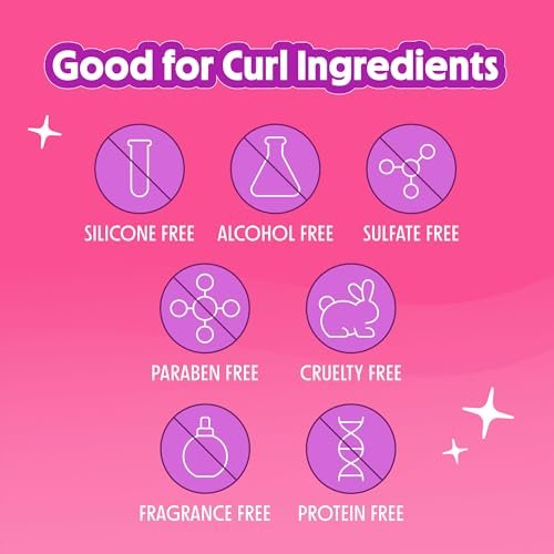 Not Your Mother's Curl Talk Fragrance-Free Sculpting Gel & Defining Cream 2-Pack | Protein-Free for Sensitive Curls, 6 fl oz - görsel 14