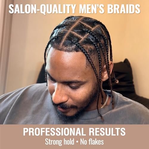 House Of Braid Hair Styling Gel - Extra Hold for Curly, Wavy, Slick Back, Edge Control, Braid Gel - Non Toxic, Frizz and Flake Free Hair Jam with All Natural Ingredients (3.4 Oz) Avelisse