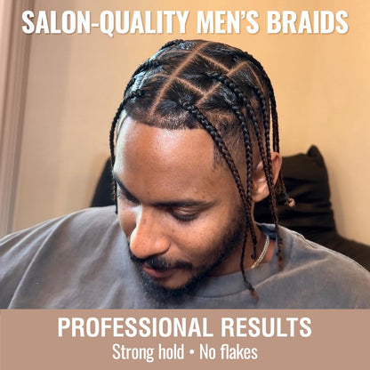 House Of Braid Hair Styling Gel - Extra Hold for Curly, Wavy, Slick Back, Edge Control, Braid Gel - Non Toxic, Frizz and Flake Free Hair Jam with All Natural Ingredients (3.4 Oz) Avelisse