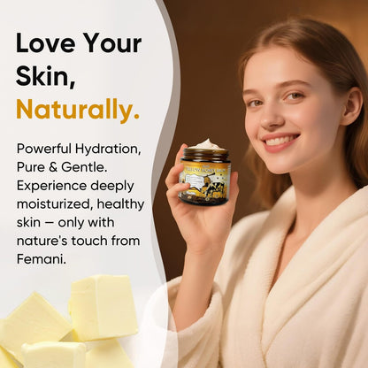 Organic Grass-Fed Beef Tallow Balm with Raw Honey - 4 oz All-Natural Moisturizer for Face & Body