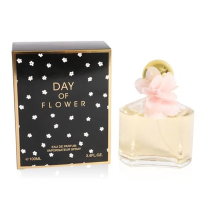 Day Flower Women's Perfume Eau de Parfum - Fresh Floral Musk, 100ml (3.4 Fl Oz)