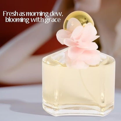 Day Flower Women's Perfume Eau de Parfum - Fresh Floral Musk, 100ml (3.4 Fl Oz)