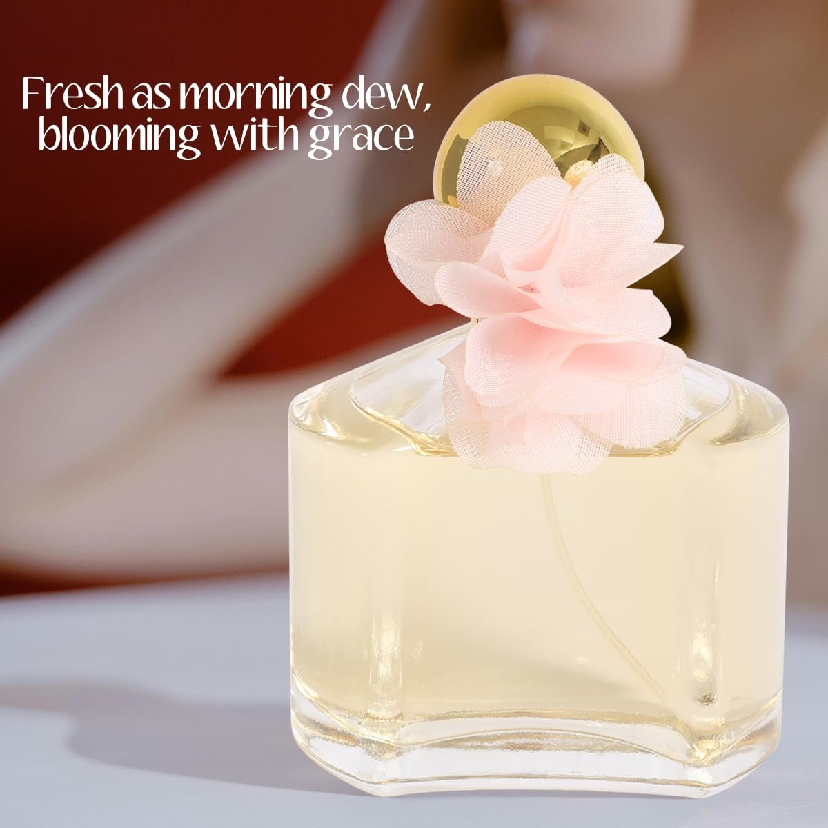 Day Flower Women's Perfume Eau de Parfum - Fresh Floral Musk, 100ml (3.4 Fl Oz) - görsel 9
