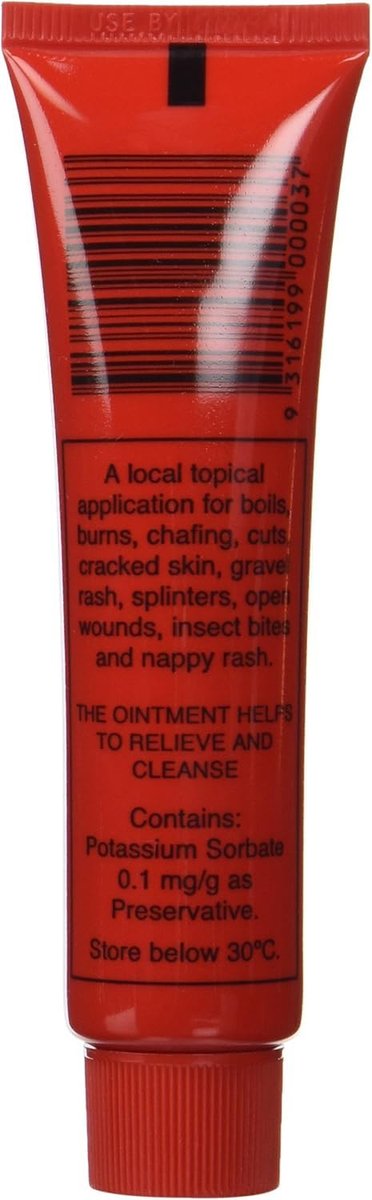 Lucas Papaw Ointment 25g - Soothing Lip and Skin Healing Balm with Fresh Fermented Carica Papaya, Natural Ingredients for All Skin Types - Made in Australia - görsel 4