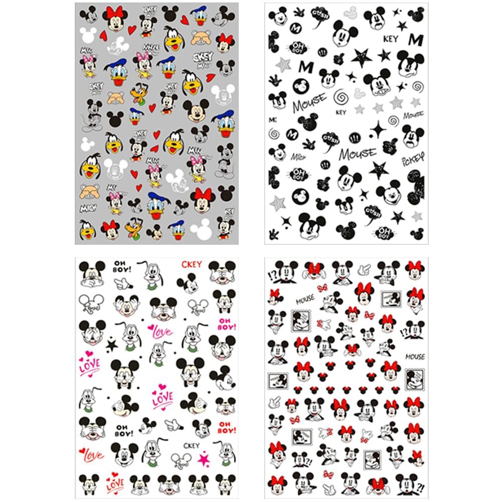 8pcs 3D Cute Nail Art Stickers - Self-Adhesive Cartoon Nail Decals for Women, Girls, Kids - Fun Manicure Decor & Party Gifts - görsel 5