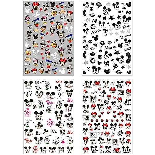 8pcs 3D Cute Nail Art Stickers - Self-Adhesive Cartoon Nail Decals for Women, Girls, Kids - Fun Manicure Decor & Party Gifts - görsel 6
