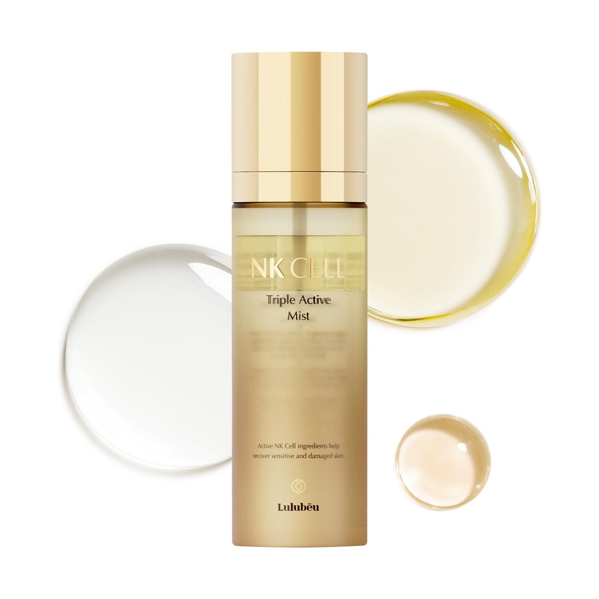 LULUBEU Triple Active Mist - Korean Skincare Glow Spray Serum, Hydrating All-in-One Face Treatment for Radiant, Dewy Skin, Lightweight Daily Routine Care with NK Cell Technology (3.17 Fl Oz) Avelisse