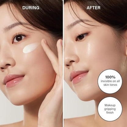 Melixir Airfit Invisible™ Sunscreen SPF 50 - Korean Rice Sunscreen for Face with Hyaluronic Acid, Moisturizing Daily Protection for Sensitive Skin, No White Cast, Waterproof, 1.7 fl oz