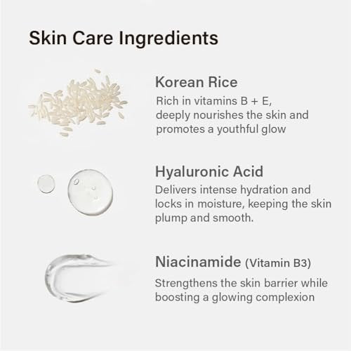 Melixir Airfit Invisible™ Sunscreen SPF 50 - Korean Rice Sunscreen for Face with Hyaluronic Acid, Moisturizing Daily Protection for Sensitive Skin, No White Cast, Waterproof, 1.7 fl oz - görsel 7