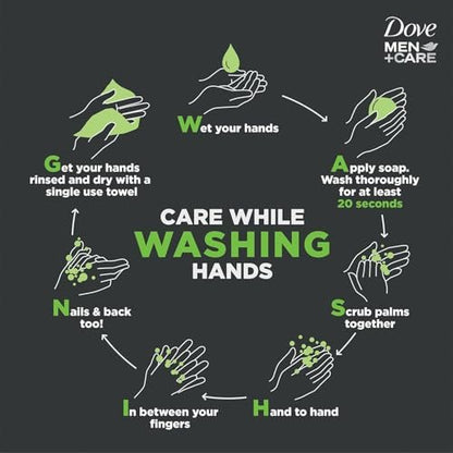 Dove Men+Care Soap Bar, Extra Fresh Scent 4-Pack – Hydrating 3-in-1 Body, Hand, and Face Cleanser for Men, 2.6 Oz Each