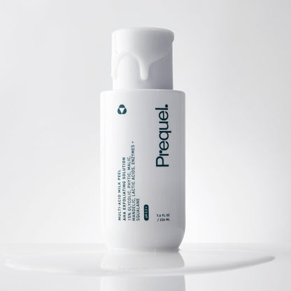 Prequel Skin Multi-Acid Milk Peel - Professional 15% Glycolic Acid Exfoliating Solution with Lactic Acid & Enzymes, Hydrating Chemical Peel, Clinical Strength, 7.6 oz Avelisse