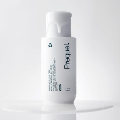 Prequel Skin Multi-Acid Milk Peel - Professional 15% Glycolic Acid Exfoliating Solution with Lactic Acid & Enzymes, Hydrating Chemical Peel, Clinical Strength, 7.6 oz Avelisse
