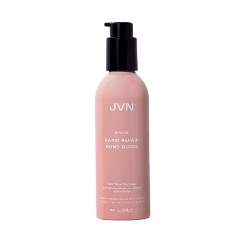 JVN Revive Rapid Repair Bond Gloss - 6 Fl Oz Hair Shine Serum & Bond Repair Treatment for Damaged, Color Treated, or Fragile Hair - Silicone Free Avelisse