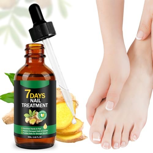 Tiuedu Nail Growth Serum – Ginger Nail Oil for Strengthening & Promoting Nail Growth, Natural Plant Formula, 2 Fl Oz - görsel 14