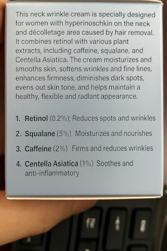 AMZEYE Tighten and Lift Neck Cream – Instant Face Lift Cream for Firming, Fine Lines, and Sagging Skin (1.7 fl oz) Avelisse