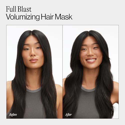 Eva NYC Volumizing Lightweight Deep Conditioning Hair Mask for Fine Hair - Adds Volume & Body - Vegan, Sulfate-Free - Salted Citron Scent - 8.4 oz Avelisse