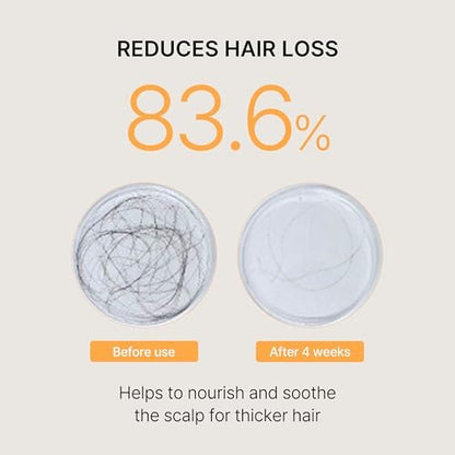 Morethan8 Korean Hair Thickening Shampoo with Matsutake Mushroom – Anti-Hair Loss & Hair Growth, 300ml, 100% Vegan, Paraben & Sulfate & Silicone Free Avelisse