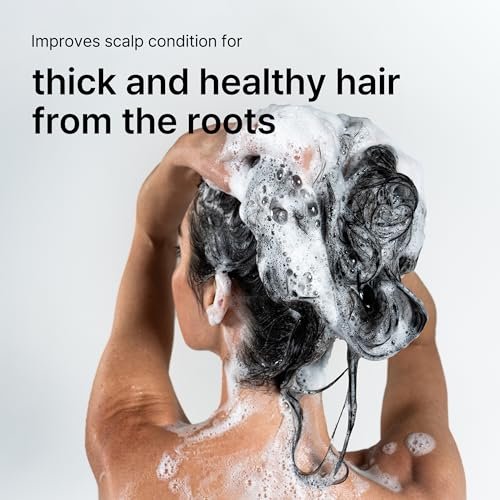 Morethan8 Korean Hair Thickening Shampoo with Matsutake Mushroom – Anti-Hair Loss & Hair Growth, 300ml, 100% Vegan, Paraben & Sulfate & Silicone Free Avelisse