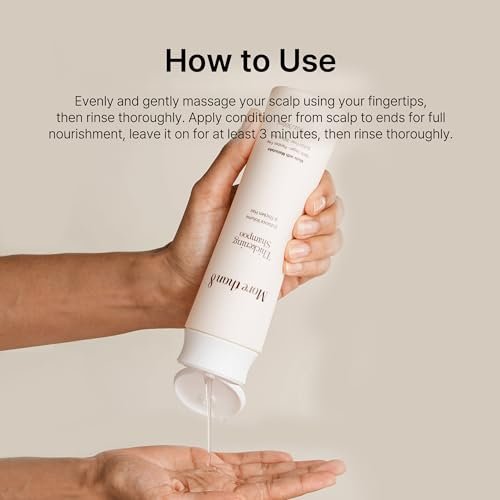 Morethan8 Korean Hair Thickening Shampoo with Matsutake Mushroom – Anti-Hair Loss & Hair Growth, 300ml, 100% Vegan, Paraben & Sulfate & Silicone Free Avelisse