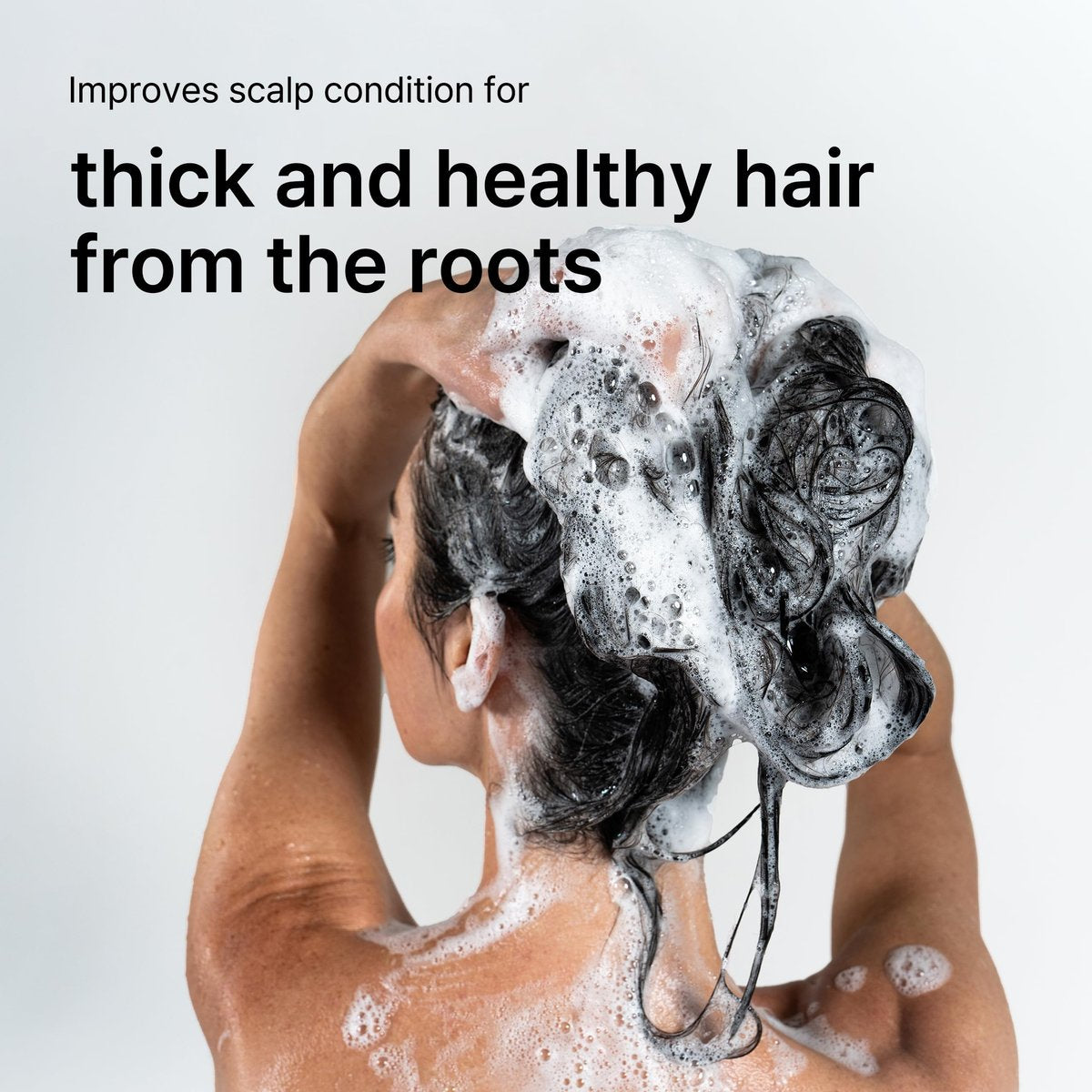 Morethan8 Korean Hair Thickening Shampoo with Matsutake Mushroom – Anti-Hair Loss & Hair Growth, 300ml, 100% Vegan, Paraben & Sulfate & Silicone Free Avelisse