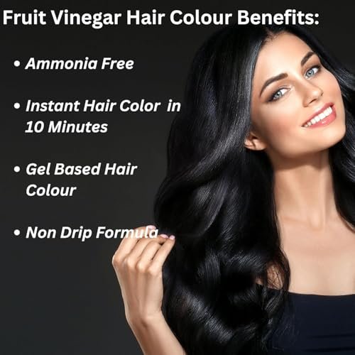 Proadss Fruit Vinegar Gel Hair Color - Safe, Damage-Free Gel Hair Dye (Natural, 16.91 Fl Oz, Pack of 2) - görsel 7