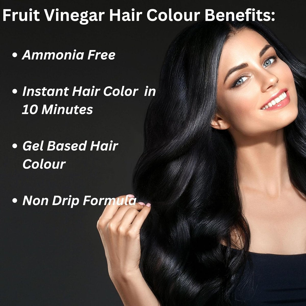 Proadss Fruit Vinegar Gel Hair Color - Safe, Damage-Free Gel Hair Dye (Natural, 16.91 Fl Oz, Pack of 2) - görsel 6