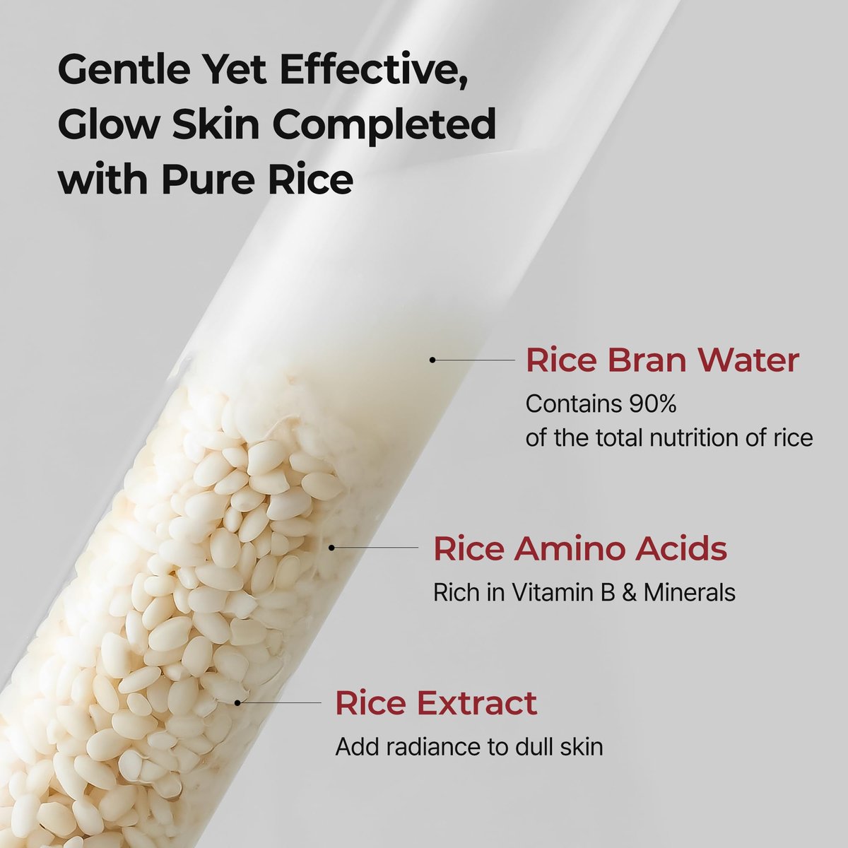 Dr.Melaxin Peel Shot Glow Rice Toner with Rice Extract & Ceramides - Hydrating & Skin Refining Face Toner for Glass Skin, Korean Skincare, 6.76 fl.oz Avelisse