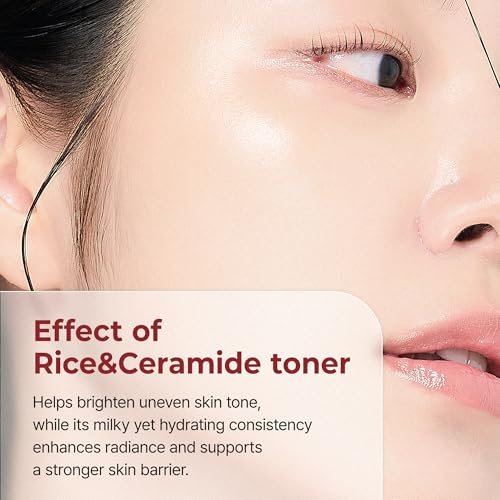 Dr.Melaxin Peel Shot Glow Rice Toner with Rice Extract & Ceramides - Hydrating & Skin Refining Face Toner for Glass Skin, Korean Skincare, 6.76 fl.oz Avelisse