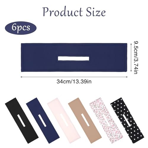 6 PCS Deft Hair Bun Maker Set - Multicolor Lazy Easy Hair Disk Twist for Women and Girls Long Thin Tousle Avelisse