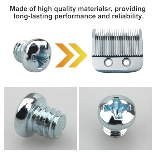 Screw Man Replacement Blade Screws for Clippers – 8 Pack #8-32 Fits Andis Master and Univen - görsel 6