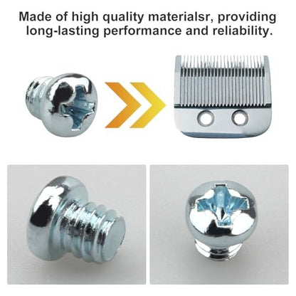 Screw Man Replacement Blade Screws for Clippers – 8 Pack #8-32 Fits Andis Master and Univen