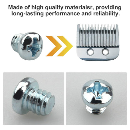 Screw Man Replacement Blade Screws for Clippers – 8 Pack #8-32 Fits Andis Master and Univen