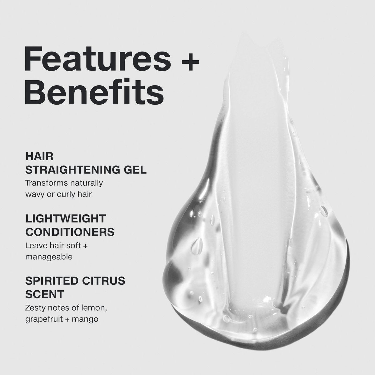 Paul Mitchell Straight Works Hair Gel – Smoothing Styler, Anti-Frizz, Adds Shine, 5.1 oz Avelisse