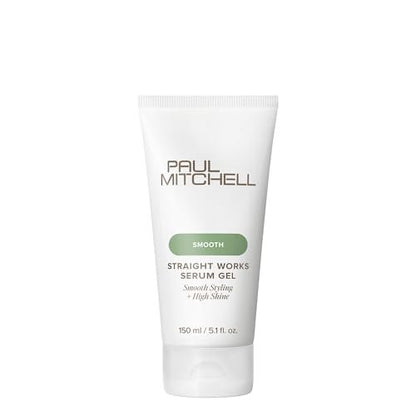 Paul Mitchell Straight Works Hair Gel – Smoothing Styler, Anti-Frizz, Adds Shine, 5.1 oz Avelisse