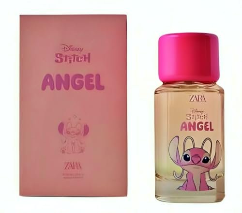 Zara Stitch Angel Fruity Perfume for Girls - Eau de Toilette 50ml (1.69 fl. oz.) Avelisse
