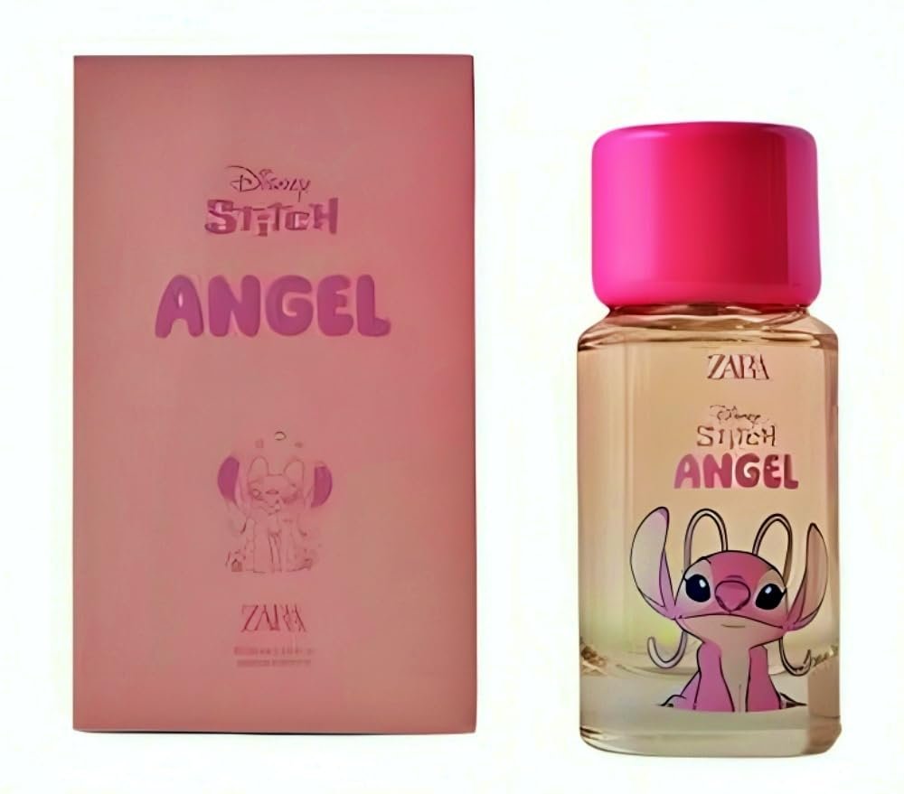 Zara Stitch Angel Fruity Perfume for Girls - Eau de Toilette 50ml (1.69 fl. oz.) Avelisse