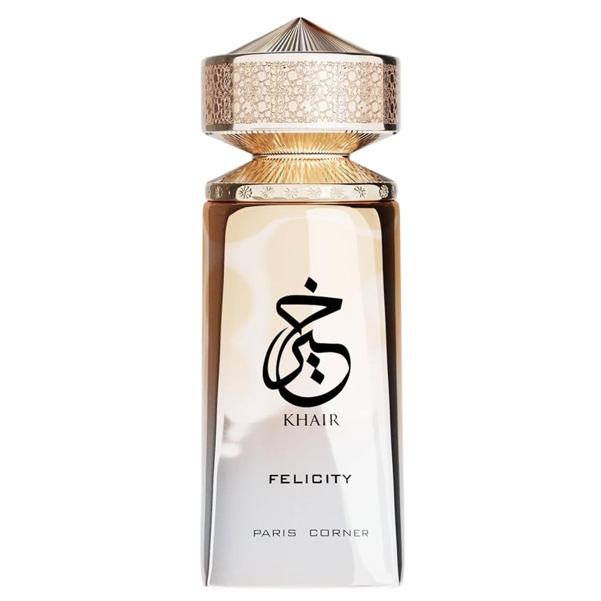 Paris Corner | Khair Felicity Perfume 3.4 fl oz | Sparkling Champagne, Cassis, Rose, Vanilla, Musk Unisex Eau de Parfum Avelisse