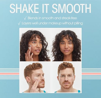 Vacation Shake Shake SPF 50 Mineral Milk Face Sunscreen - Non-Comedogenic, Streak-Free, Water-Resistant Broad Spectrum Sun Block, Non-Nano Zinc Formula, Vegan, Moisturizer with SPF, 1.7 Fl. Oz. Avelisse